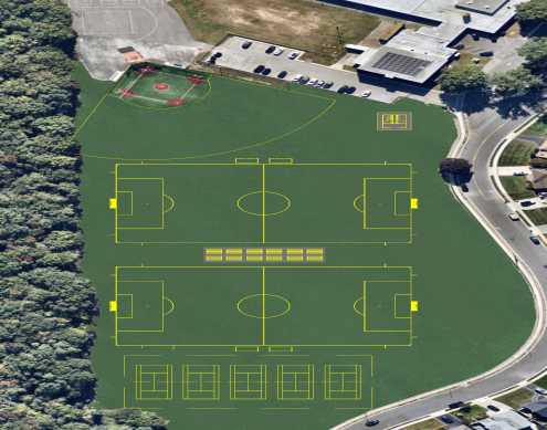 Forest Lake athletic complex concept